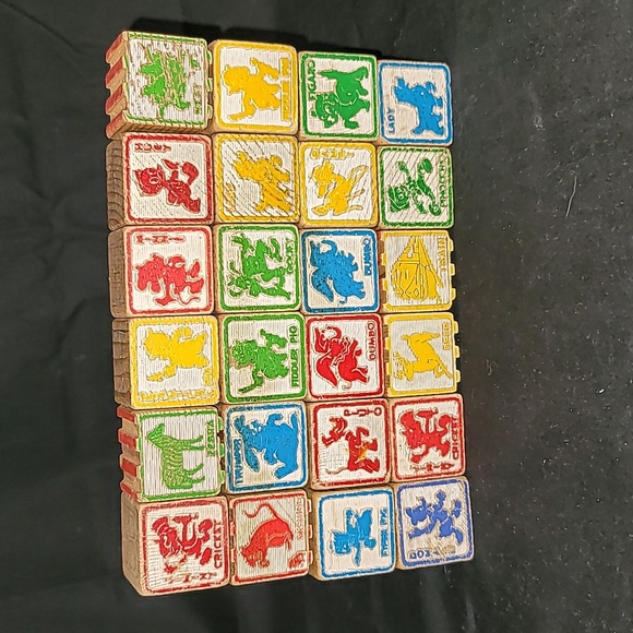 1970s Disney Playskool Colorful Wooden Blocks - Picture 2 of 11